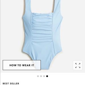 New J Crew swim suit and cover up